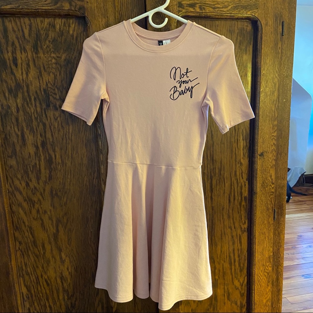 ✨5 for $20✨ NWOT “Not Your Baby” Fit & Flare Dress